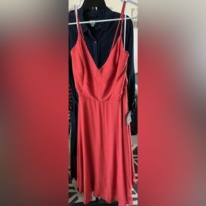 Lulu’s new midi dress rust XL
